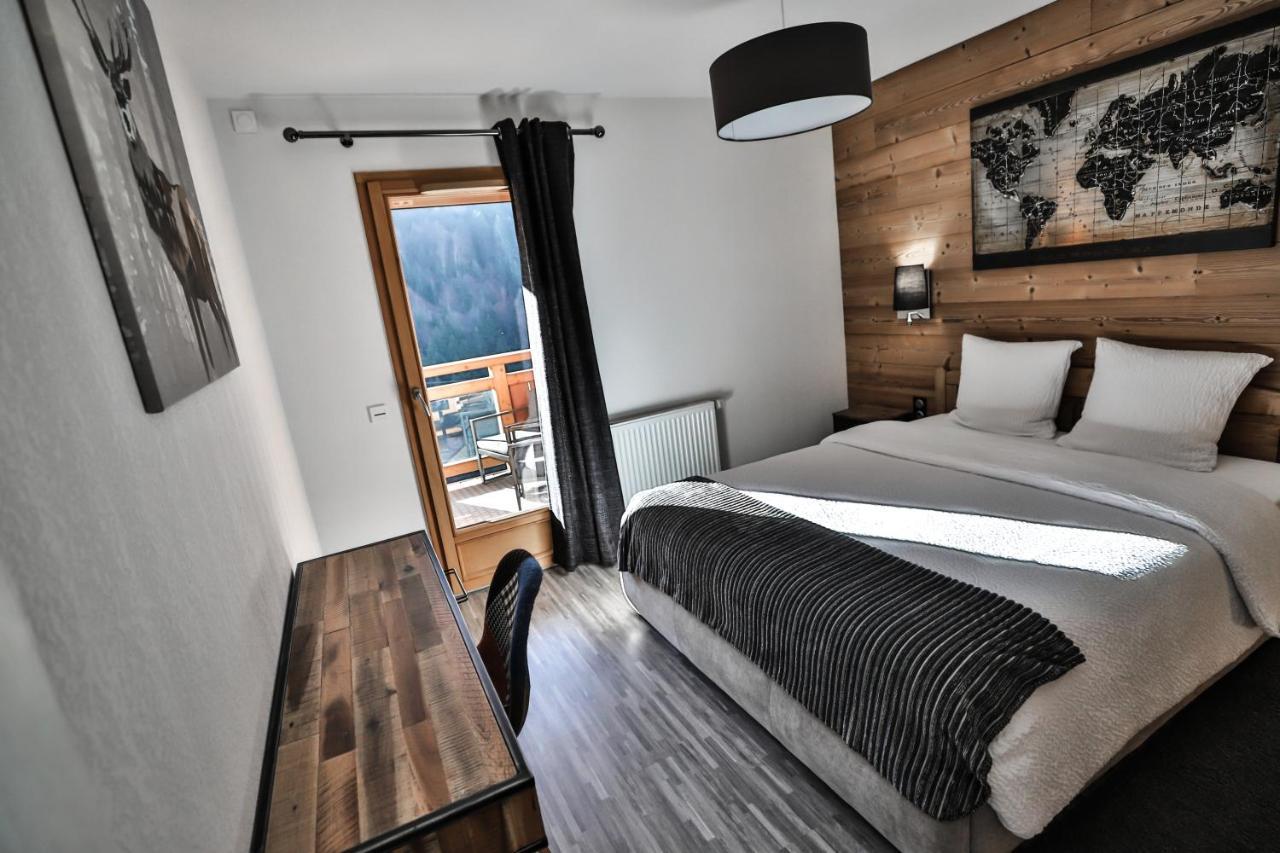 Appt Primeveres - Centre Village, Vue Montagne - Aravistour Saint-Jean-de-Sixt Exterior foto